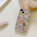Colorful Retro Oil Painting Print Phone Case