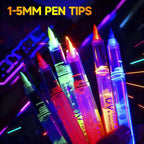 New Year Special Deals ! UV Glow Face and Body Paint Markers Set