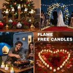 The Last Tea Lights You’ll Ever Need — Rechargeable, Realistic & Remote-Controlled