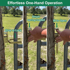 Instant Locking Gate Latch – Prevents Cattle, Sheep & Horses From Escaping