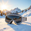 Ski Goggle Shaped Adjustable Ring - Unique Winter Sports Jewelry for Ski Enthusiasts