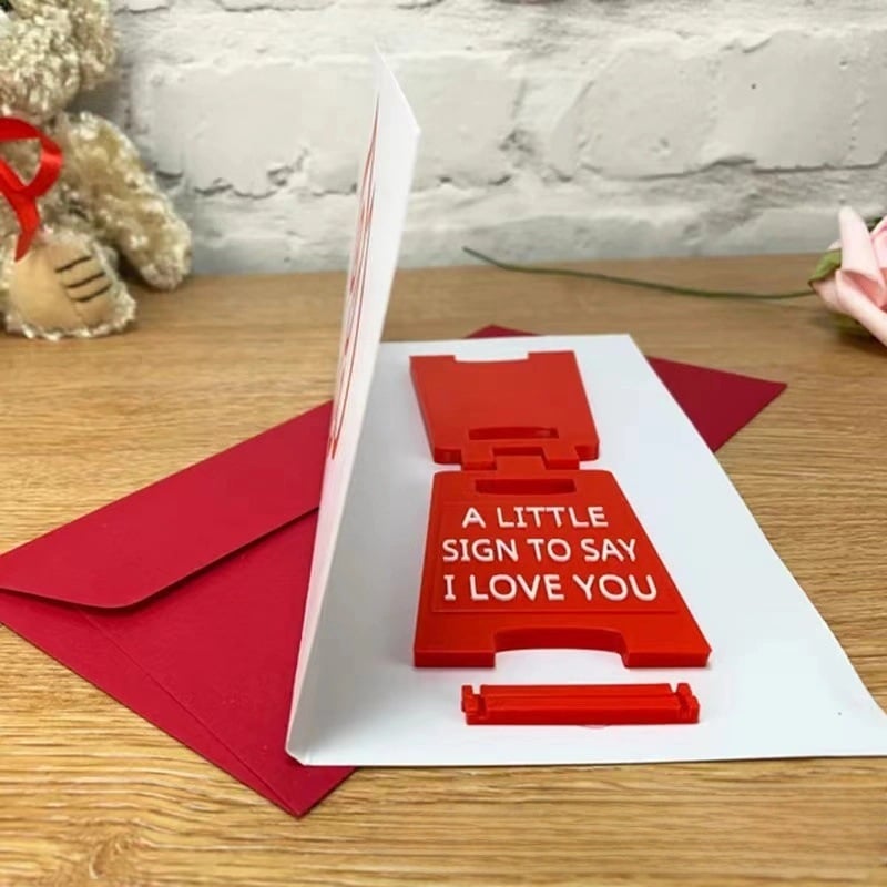 Valentine's Day Gifts Romantic MINI SIGN. A little sign to say I love you