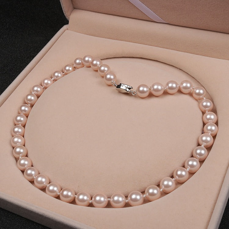 The Best Christmas Gifts +Gift Box AAAA Pearl Necklace
