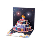 LSAT DAY SALE !! 3D Pop Up Musical Birthday Card with Lights & Song