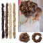 Diy Curly Bun hair accessories