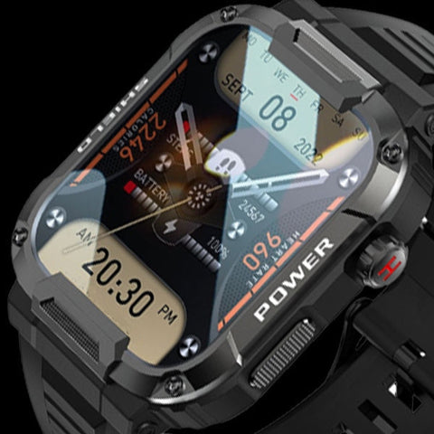 【 】 New Perfectionist Military Smartwatch