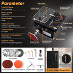 New Multi-functional Mini Precision Table Saw