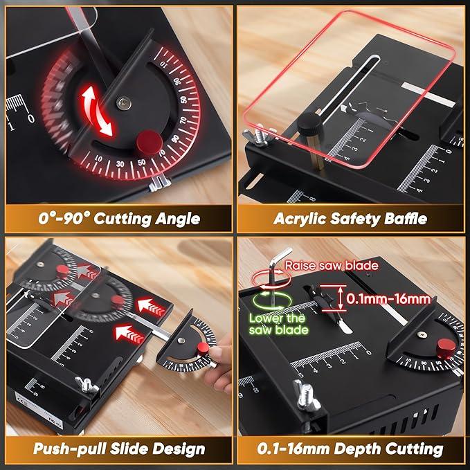 New Multi-functional Mini Precision Table Saw