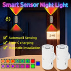 Smart Rechargeable LED Night Light – RGB Gradient Ambient Lighting