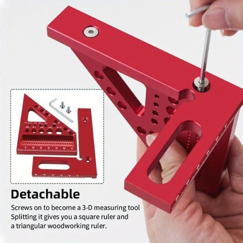 Exclusive Offer Make work easier 3D Multi-angle Carpenter Square Scriber