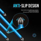 Anti-slip screwdriver head