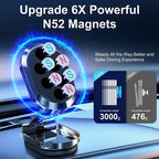 New Alloy Folding Magnetic Car Phone Holder