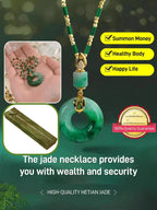 Hetian Jade Peace Prayer Buckle