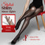 Transparent High-Waisted Shiny Sheer Tights for Women - Sheer & Comfortable