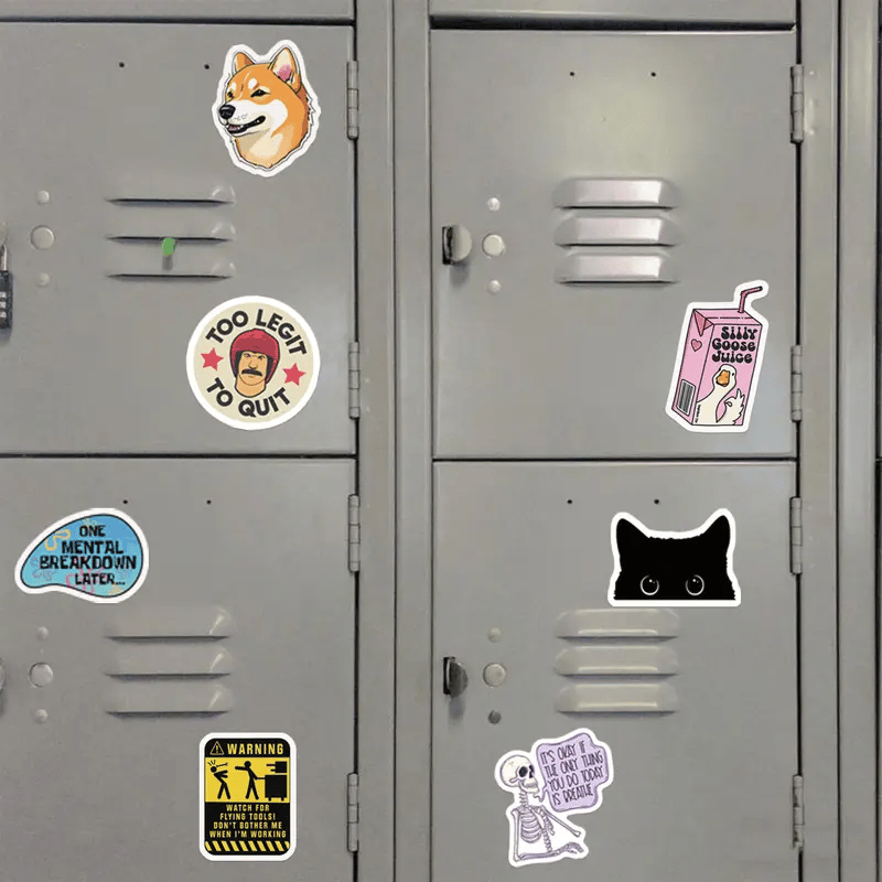 130PCS Funny Saying Sticker Pack - Snarky, Sarcastic Bold Humor Vinyl Waterproof Meme stickers for laptop