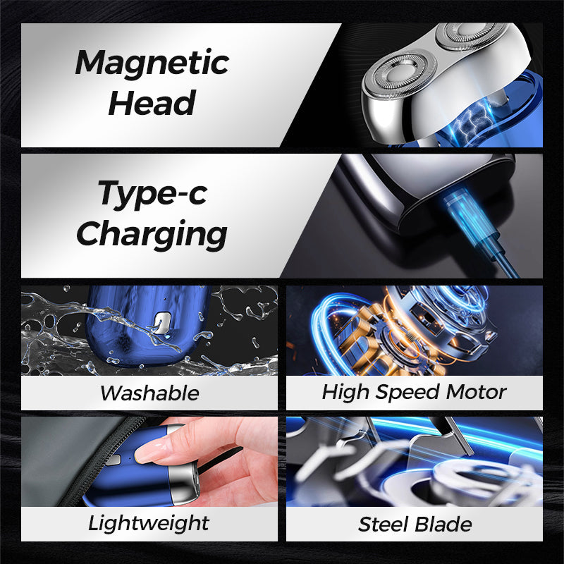 New Mini Double Head Electric Shave