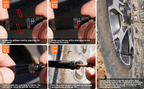 Adjustable Auto-Stop Air-Down Deflator, 10-30 PSI, 4PCS