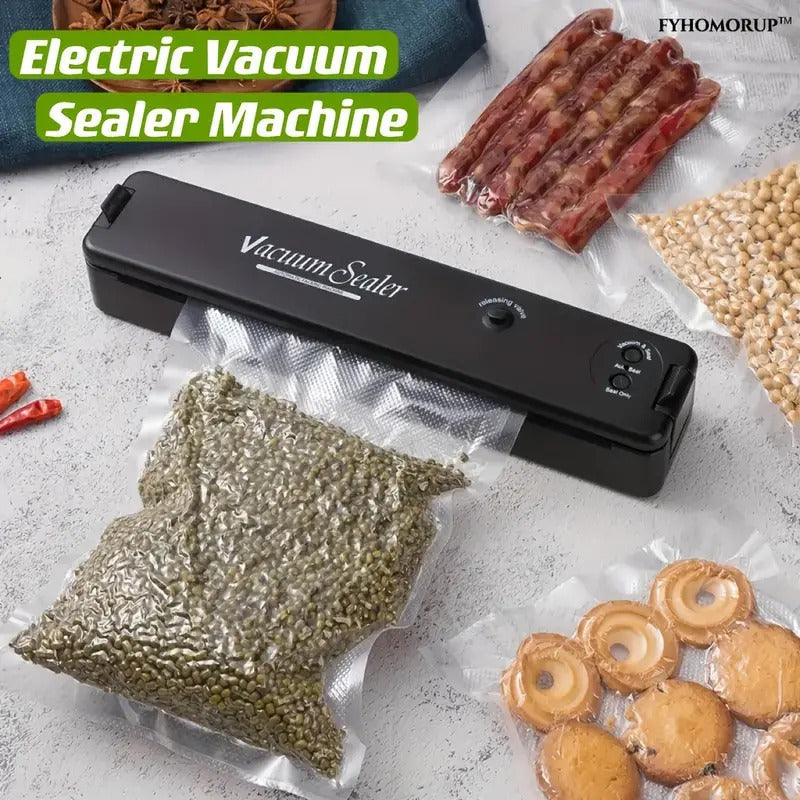 Automatic Vacuum Sealing Machine – One-Touch Operation, Extends Food Freshness & Compact Design