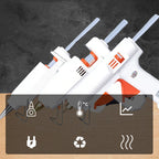 Hot Glue Gun Kit with 30 Premium Glue Sticks
