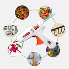 Hot Glue Gun Kit with 30 Premium Glue Sticks
