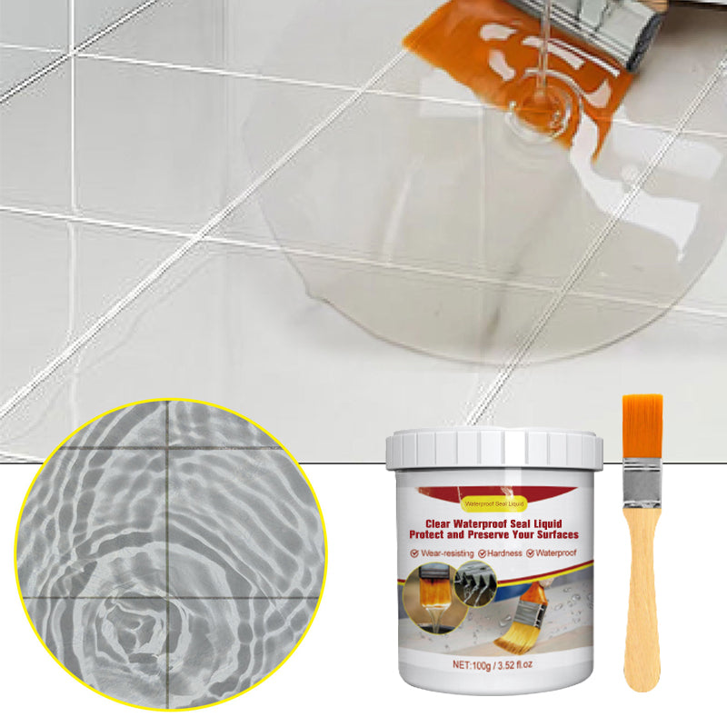 Special Clear Waterproof Seal Liquid（Gift Free Brushes）