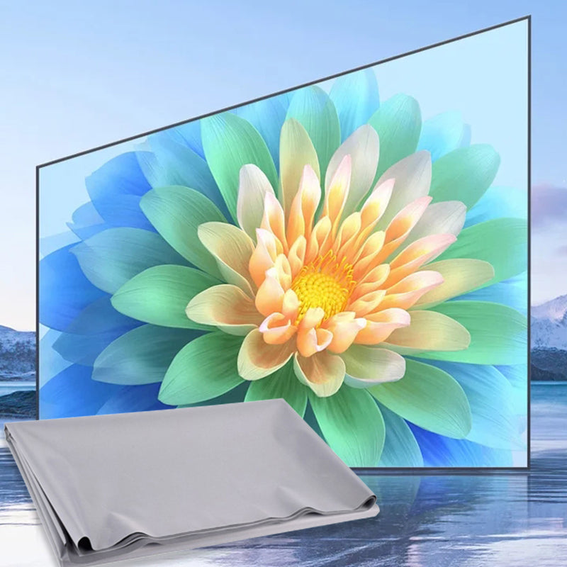 Discount HD Projector Screen 4K Anti Light Foldable
