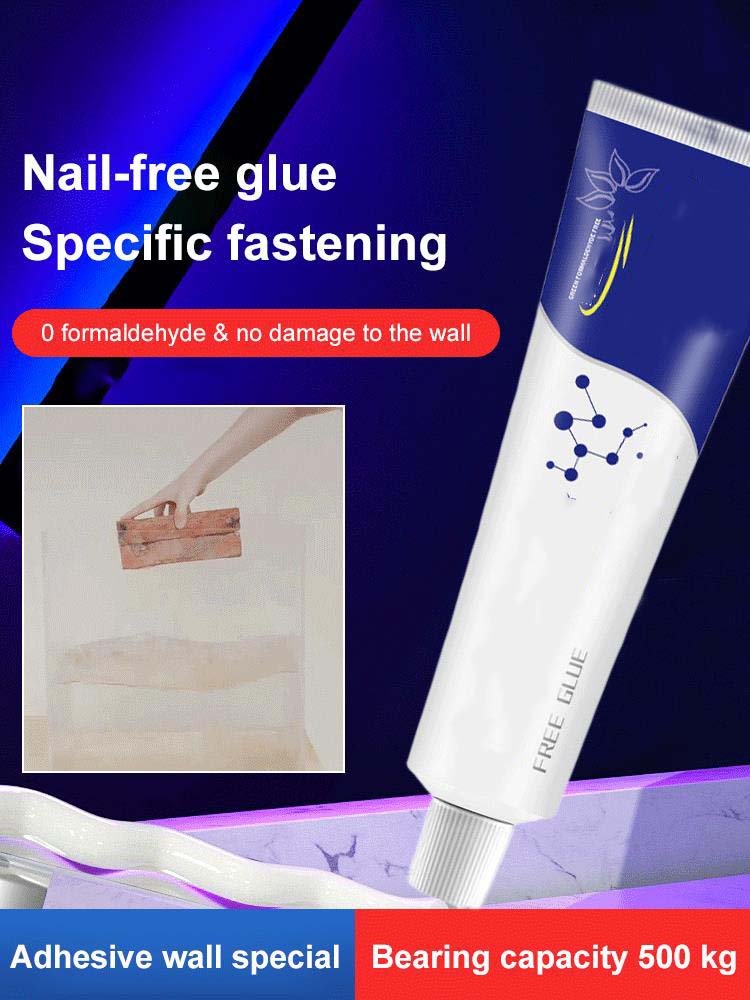 Supports 200kg Strong Nail-Free Adhesive