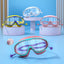 HD large frame waterproof and anti-fog swimming goggles