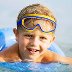HD large frame waterproof and anti-fog swimming goggles