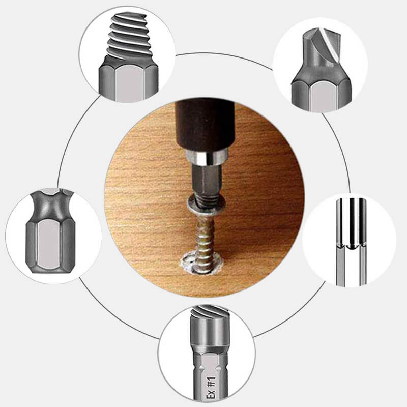 22PCS Screw Extractor Set
