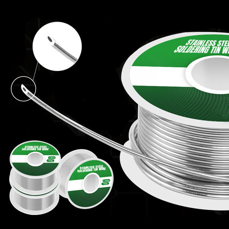 High Purity Low Temperature Soldering Iron Stainless Steel Solder