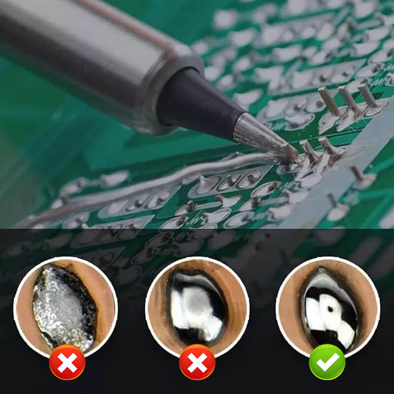 High Purity Low Temperature Soldering Iron Stainless Steel Solder