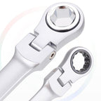 15pcs Adjustable Ratchet Wrench Kit Great Gift