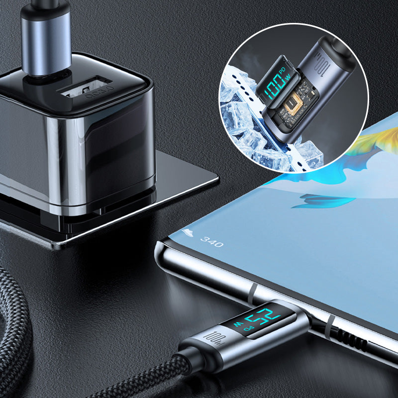 Digital Display Fast Charging Cable