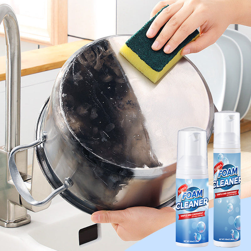 Multi-purpose Cleaning Foam - Just Spray & Wipe