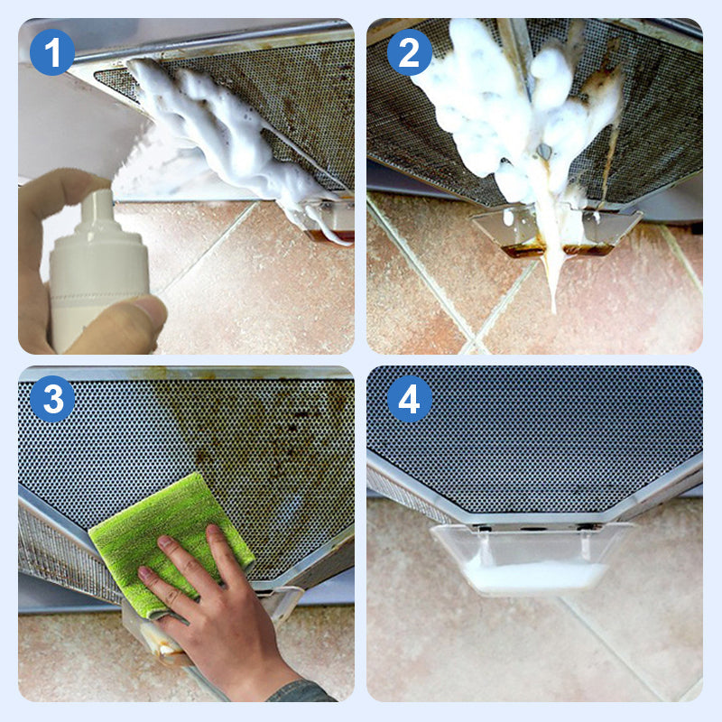 Multi-purpose Cleaning Foam - Just Spray & Wipe