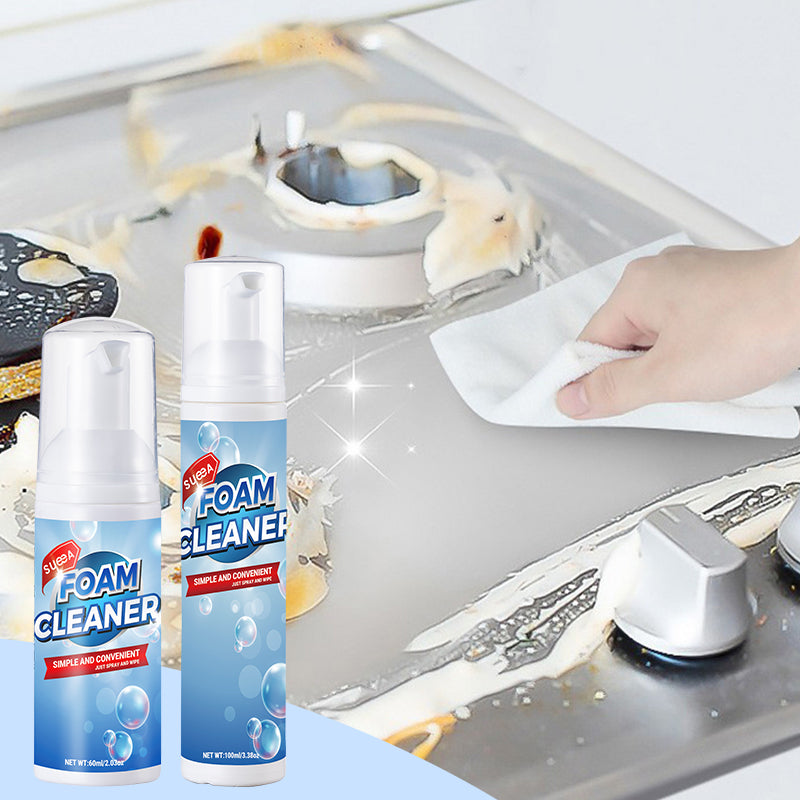 Multi-purpose Cleaning Foam - Just Spray & Wipe