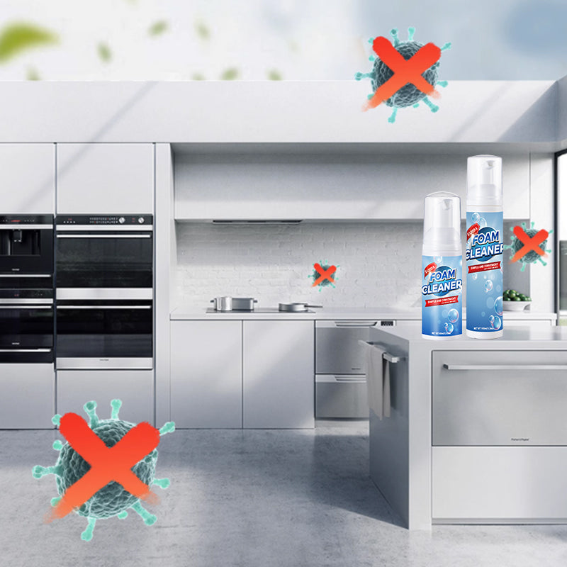 Multi-purpose Cleaning Foam - Just Spray & Wipe