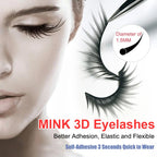 3D self-adhesive false eyelashes