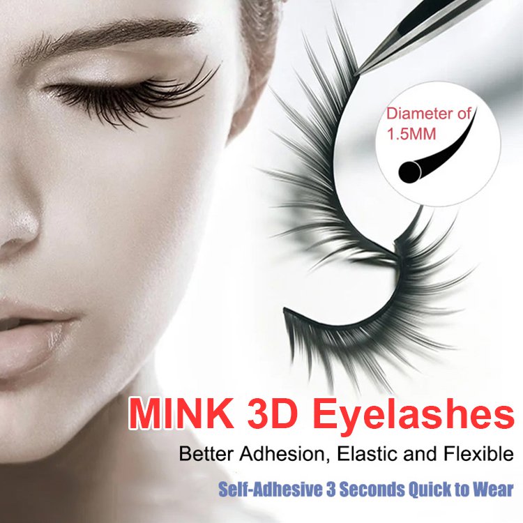 3D self-adhesive false eyelashes
