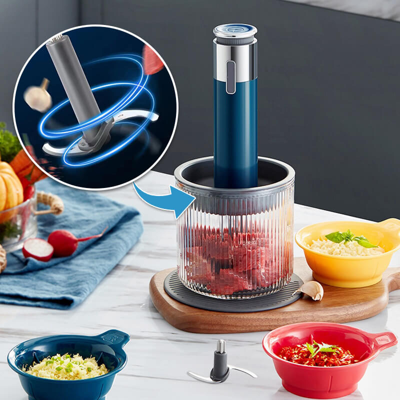 Multifunctional Electric Grinder With 4 Bowl