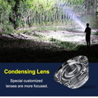 Family Essentials Outdoor Zoomable Flashlight