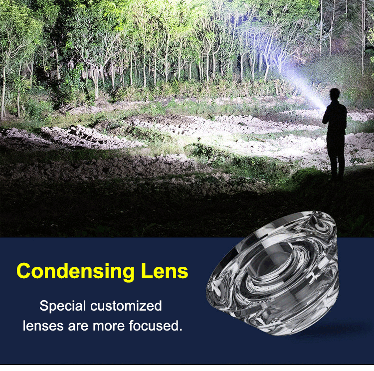 Family Essentials Outdoor Zoomable Flashlight
