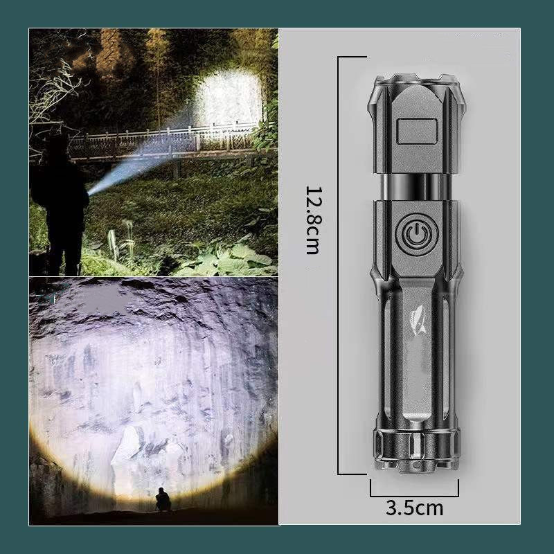 Family Essentials Outdoor Zoomable Flashlight