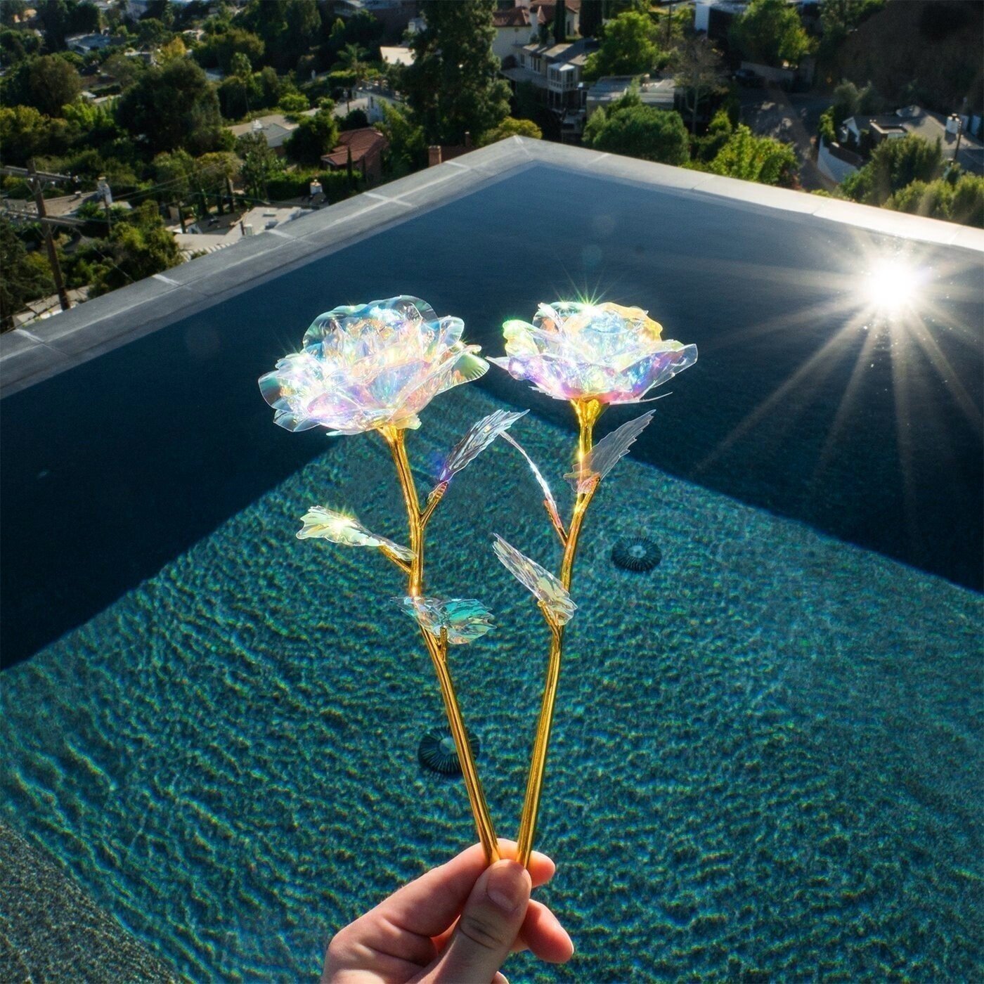 Limited Edition Crystal Rose – Eternal Love, brilliantly sparkling! The perfect Valentine's Day gift