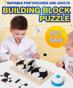 Super Creative Black & White Block Puzzles Set for Kids
