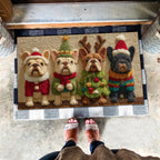 French Bulldog Doormat