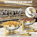 Pre-Christmas Stainless Steel Chafing Dish Buffet Set