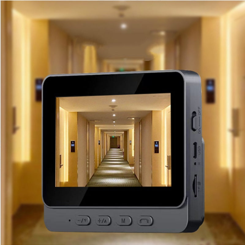 Wireless doorbell camera: 1080P, 170° angle, 4.3-inch screen, IPX65 outdoor waterproof rating, night vision