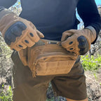 Tactical Full Finger Gloves with Soft Knuckle Protection